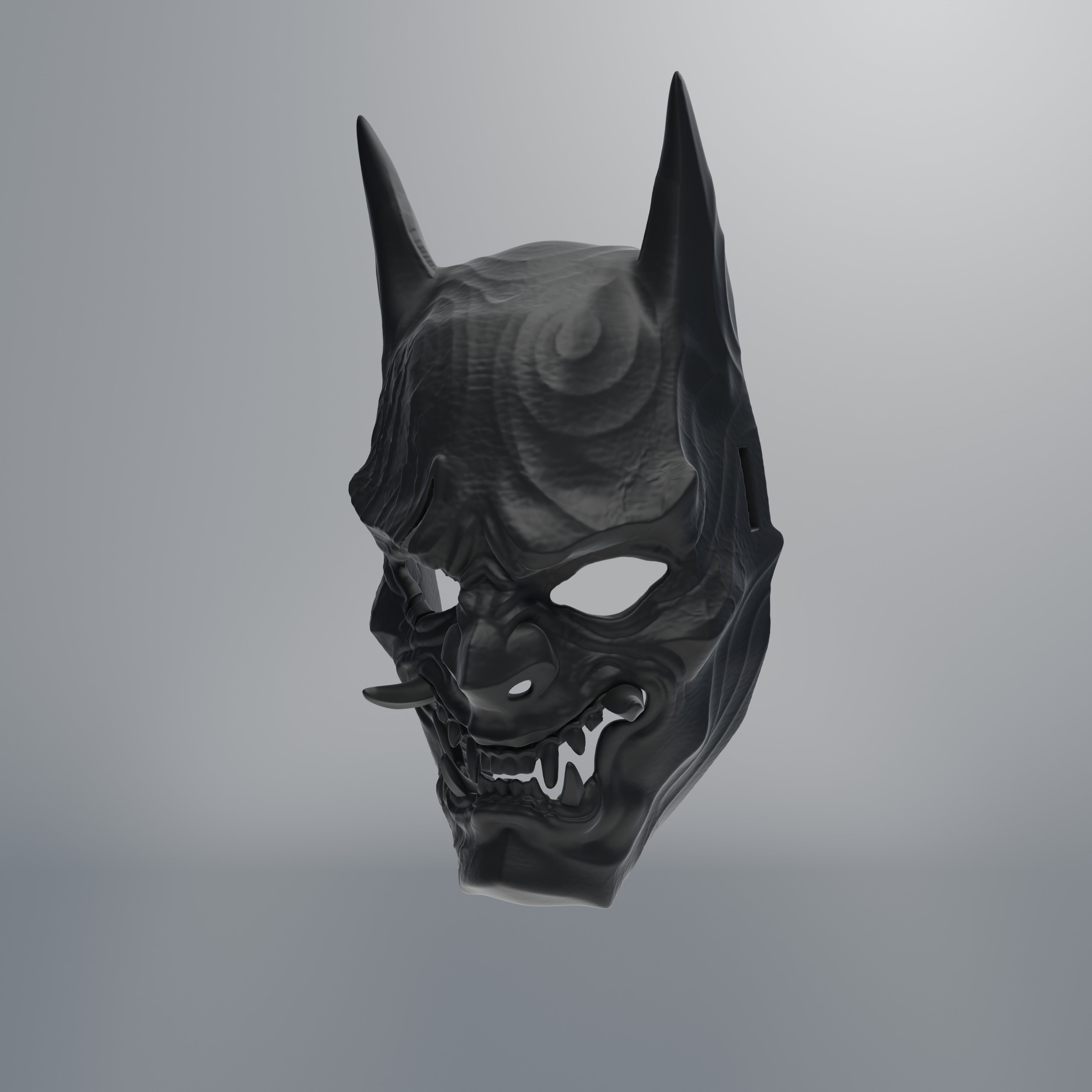 STL 3D Printable File Batman Mask